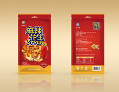 麻辣花生包裝設(shè)計(jì)