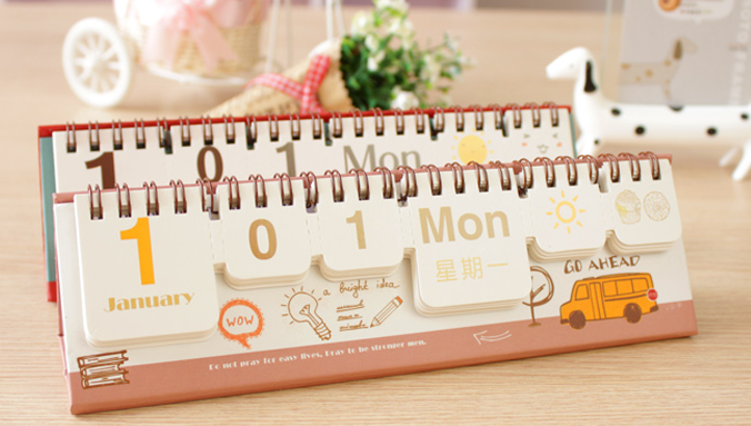 可愛創(chuàng)意清新記事小臺歷 2