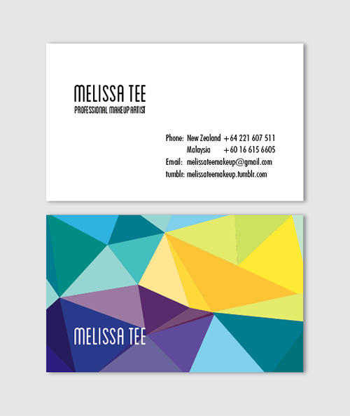 27款低多邊形(Low Poly)風(fēng)格名片設(shè)計(jì)欣賞