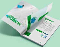 普優(yōu)特光能凈化科技畫冊設計