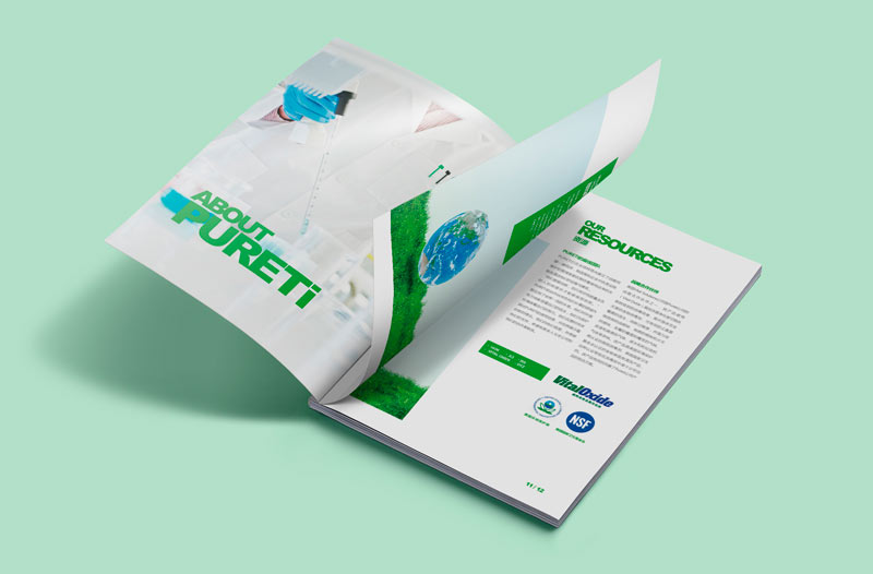 普優(yōu)特光能凈化科技公司畫冊設(shè)計