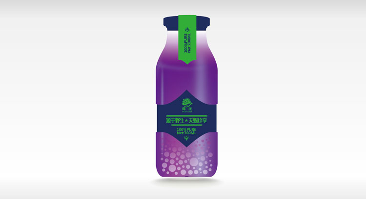 莓氏野生藍(lán)莓果汁飲品