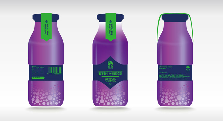 莓氏野生藍(lán)莓果汁飲品