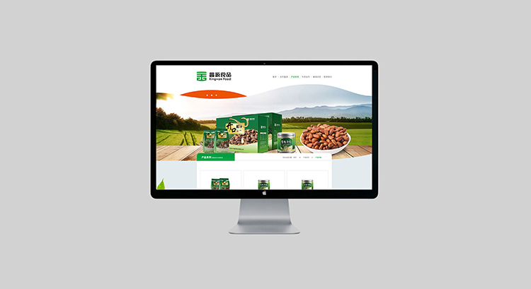 鑫源食品網(wǎng)站設(shè)計方案